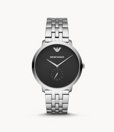Emporio Armani Men’s Quartz Stainless Steel Black Dial 46mm Watch AR11161